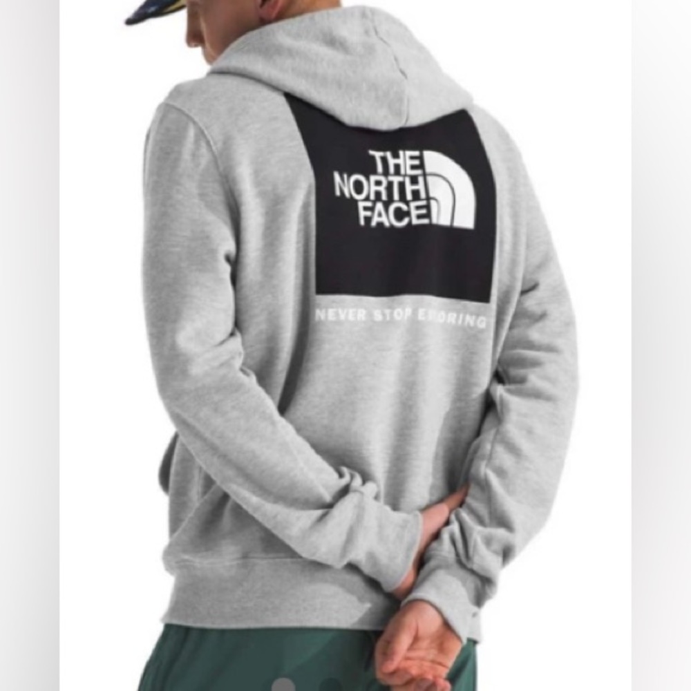 The North Face Men's Heather Gray Hoodie